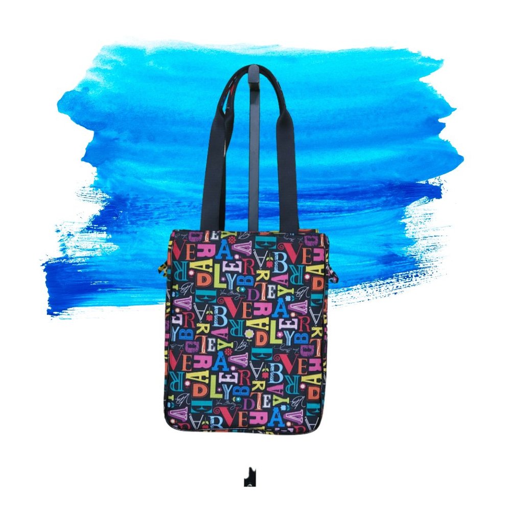 NWOT Vera Bradley From A to Vera Laptop Tote